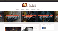 Desktop Screenshot of kochamksiazki.pl